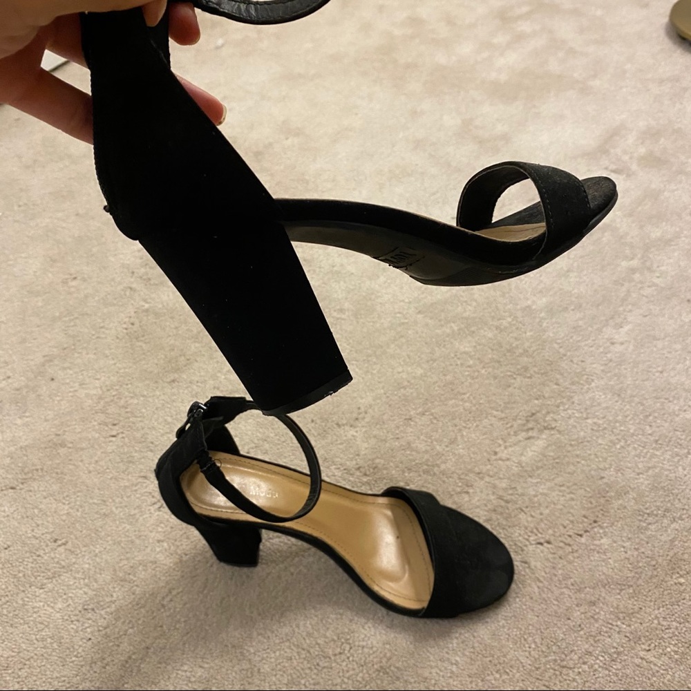 Suede material Heels/sandals